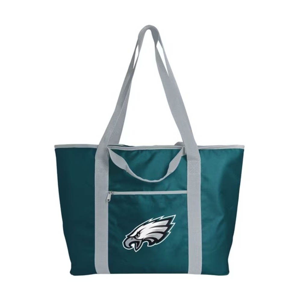 Logo Brands Philadelphia Eagles Gameday Insulated Tote Bag NFL Green